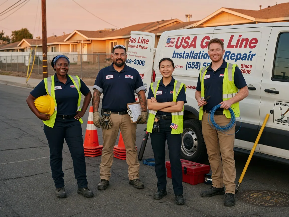 Gas Line Installation company in Six Mile, SC